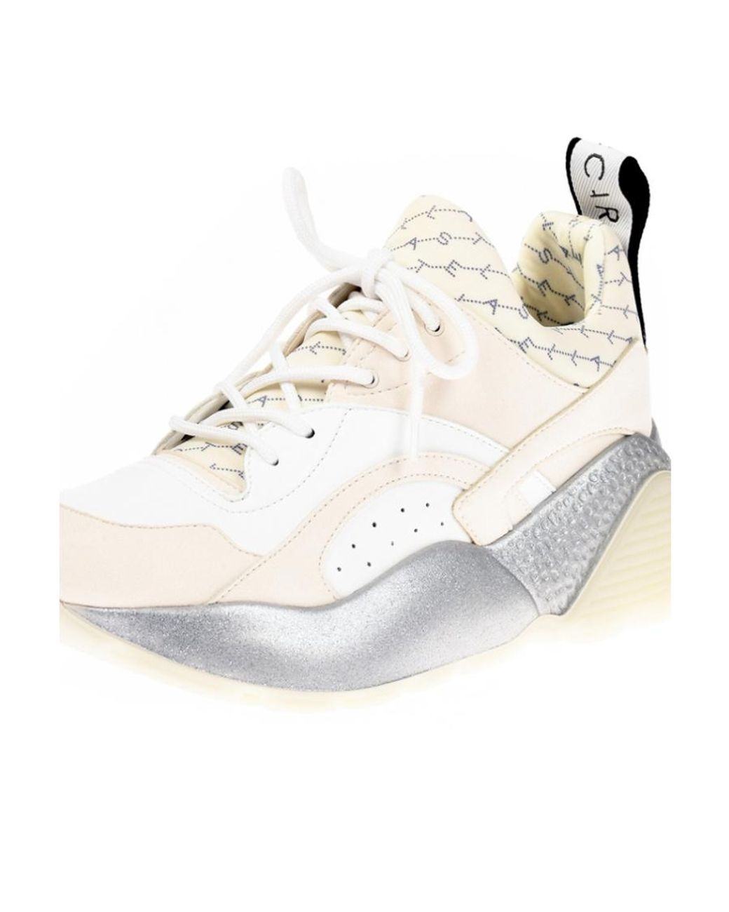 Stella McCartney Natural Logo Casual Sports Shoes