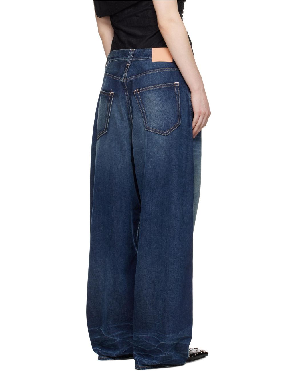 Acne Blue Super Baggy Jeans