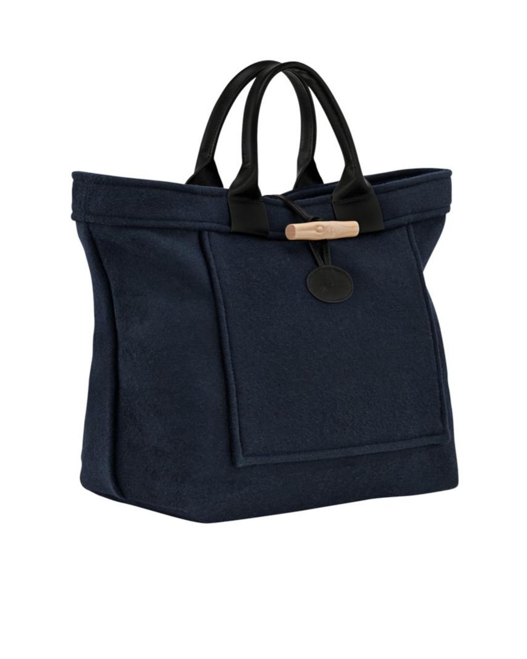 Longchamp Blue Le Roseau L Tote Bag