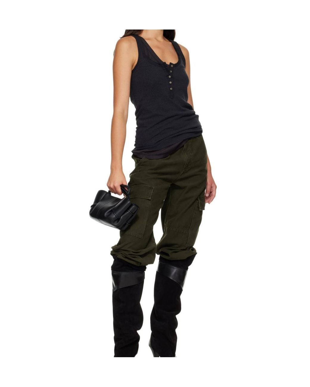 Hereu Black Mini Arta Shoulder Bag