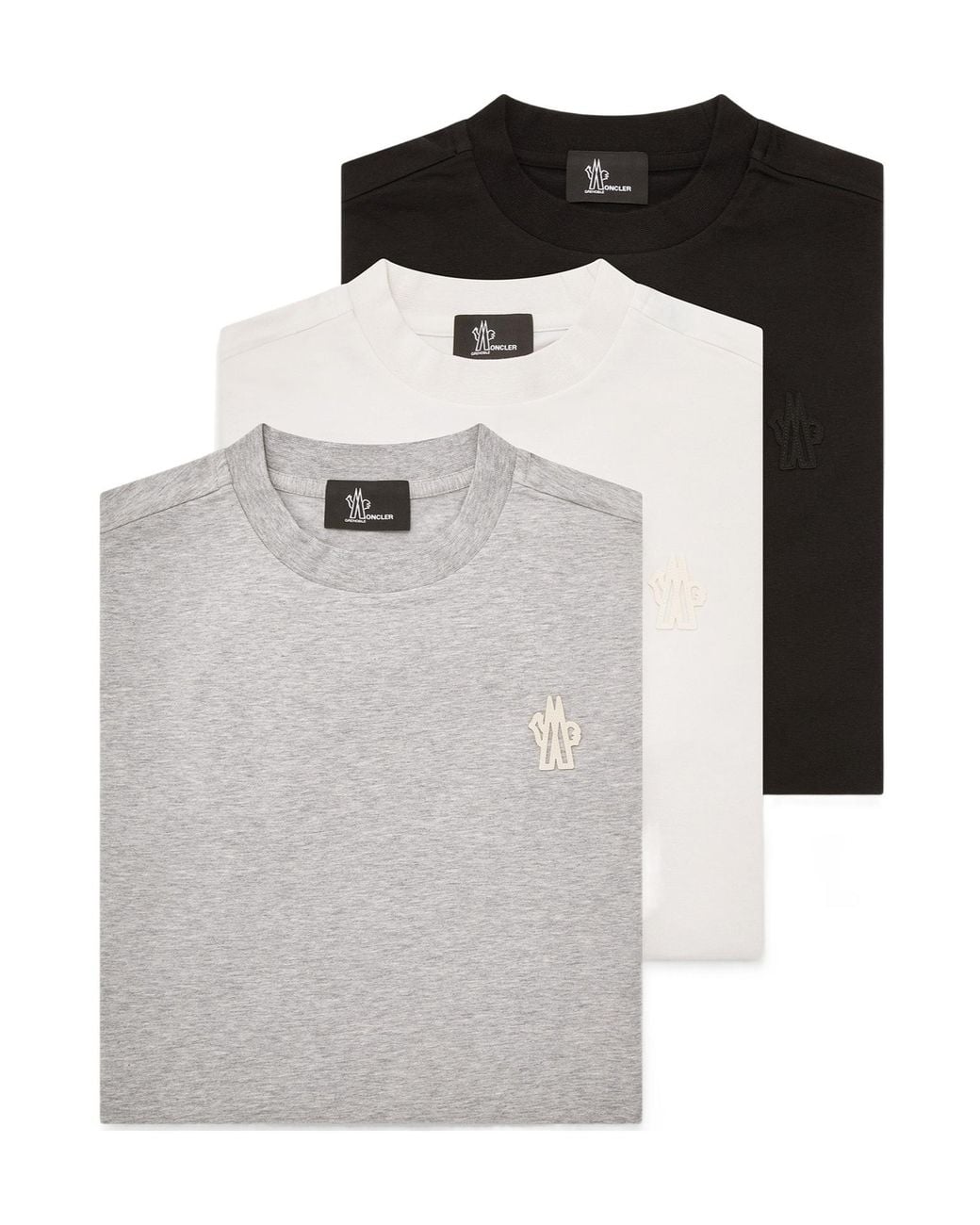 Moncler Multicolor Grenoble Logo Patch T-Shirt