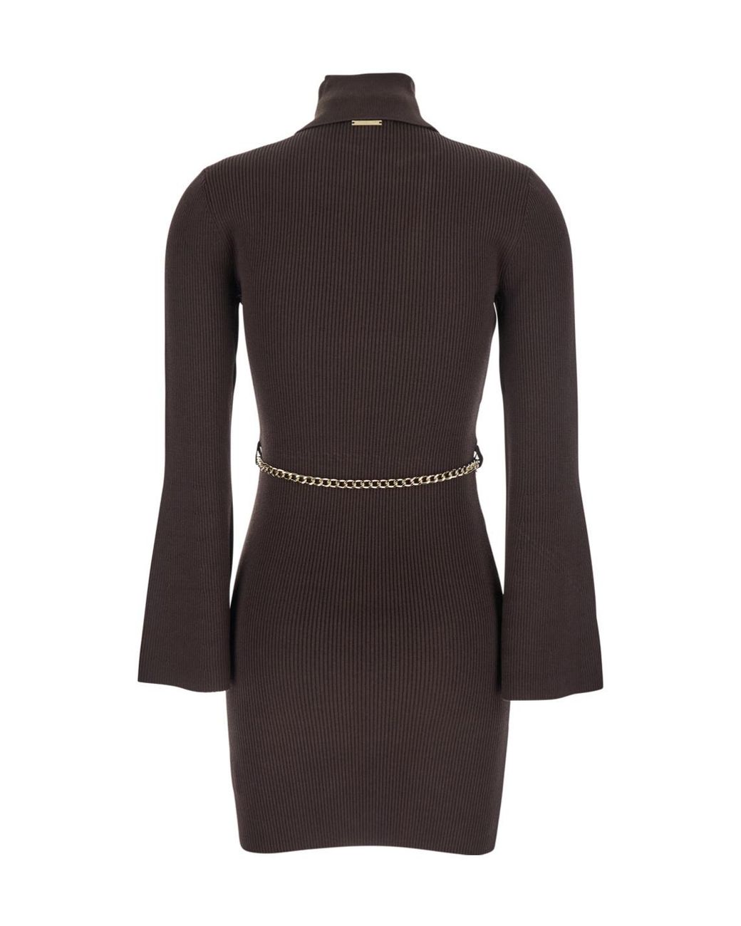 MICHAEL Michael Kors Black Beltd Mini Dress