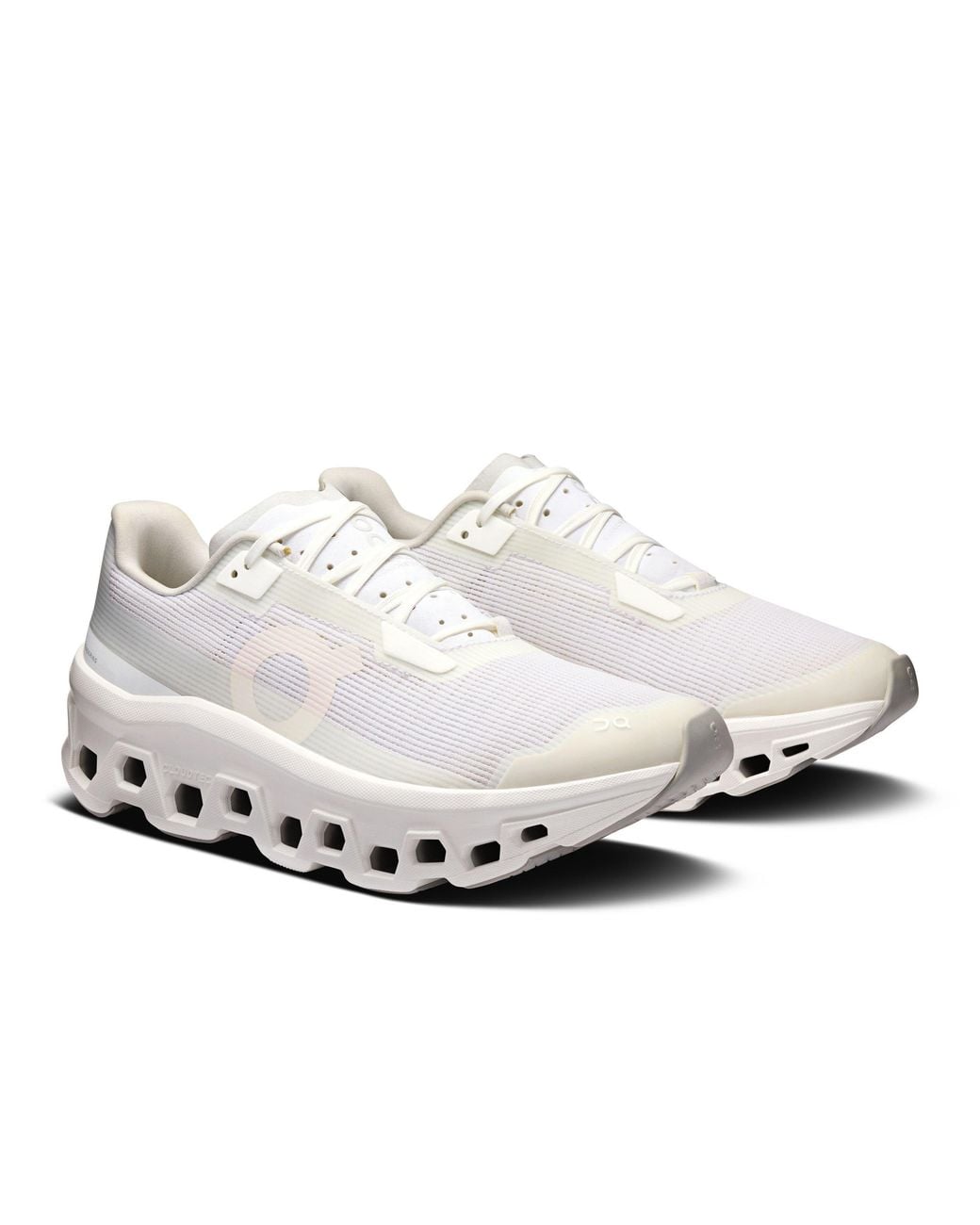 On Shoes White Solid Color Sneakers