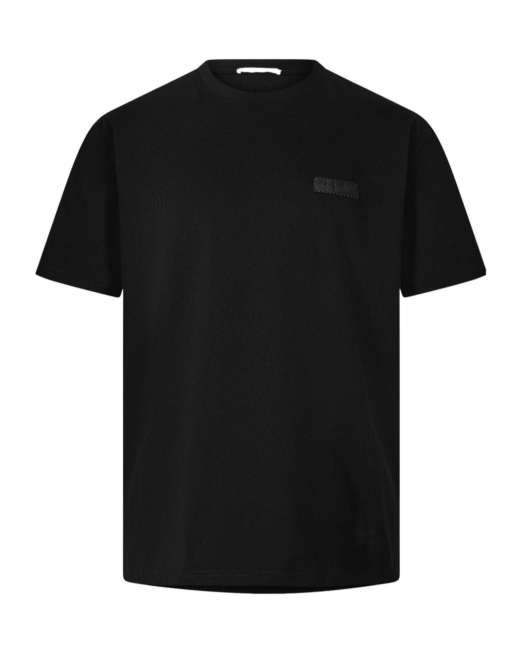 Givenchy Black Crew-Neck Short-Sleeve T-Shirt for men