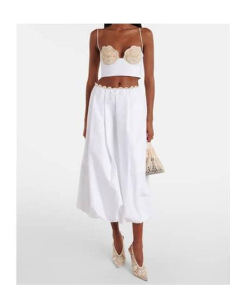 Magda Butrym Natural Strapless Bra