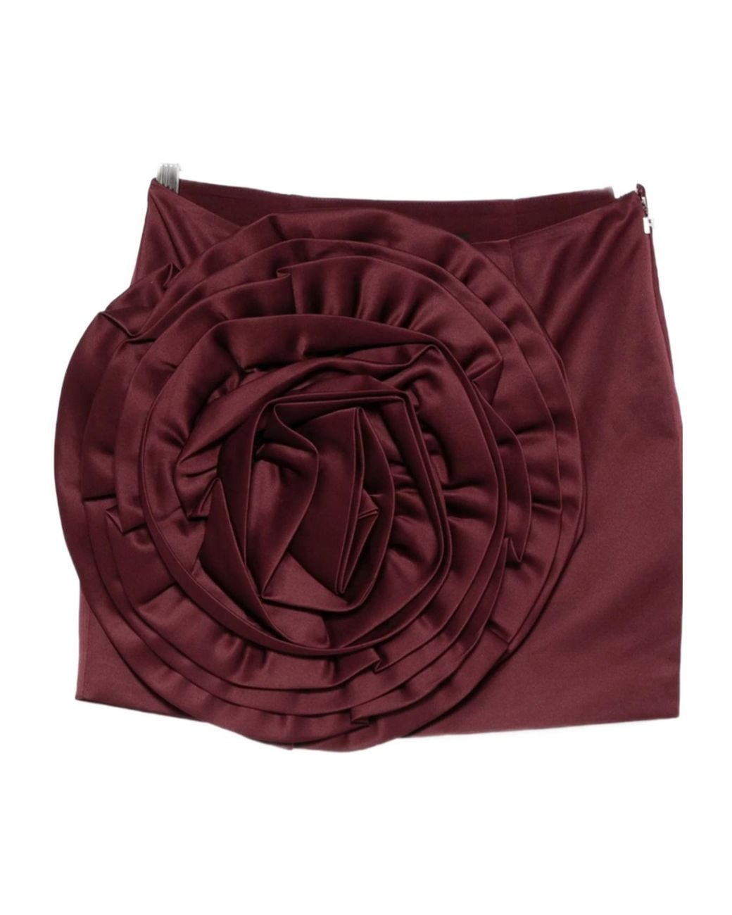 ROTATE BIRGER CHRISTENSEN Red Mini Skirt