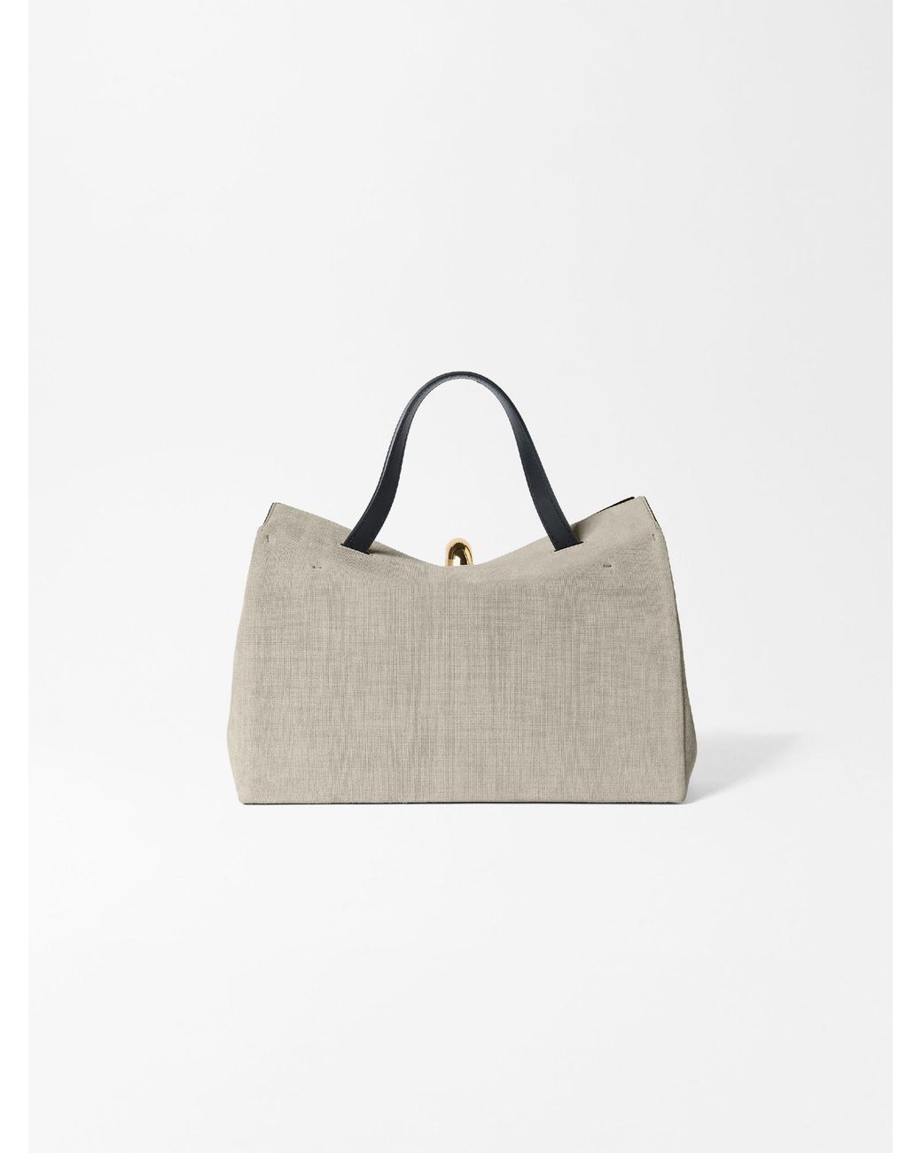 Jacquemus Natural Valérie Top Handle Bag