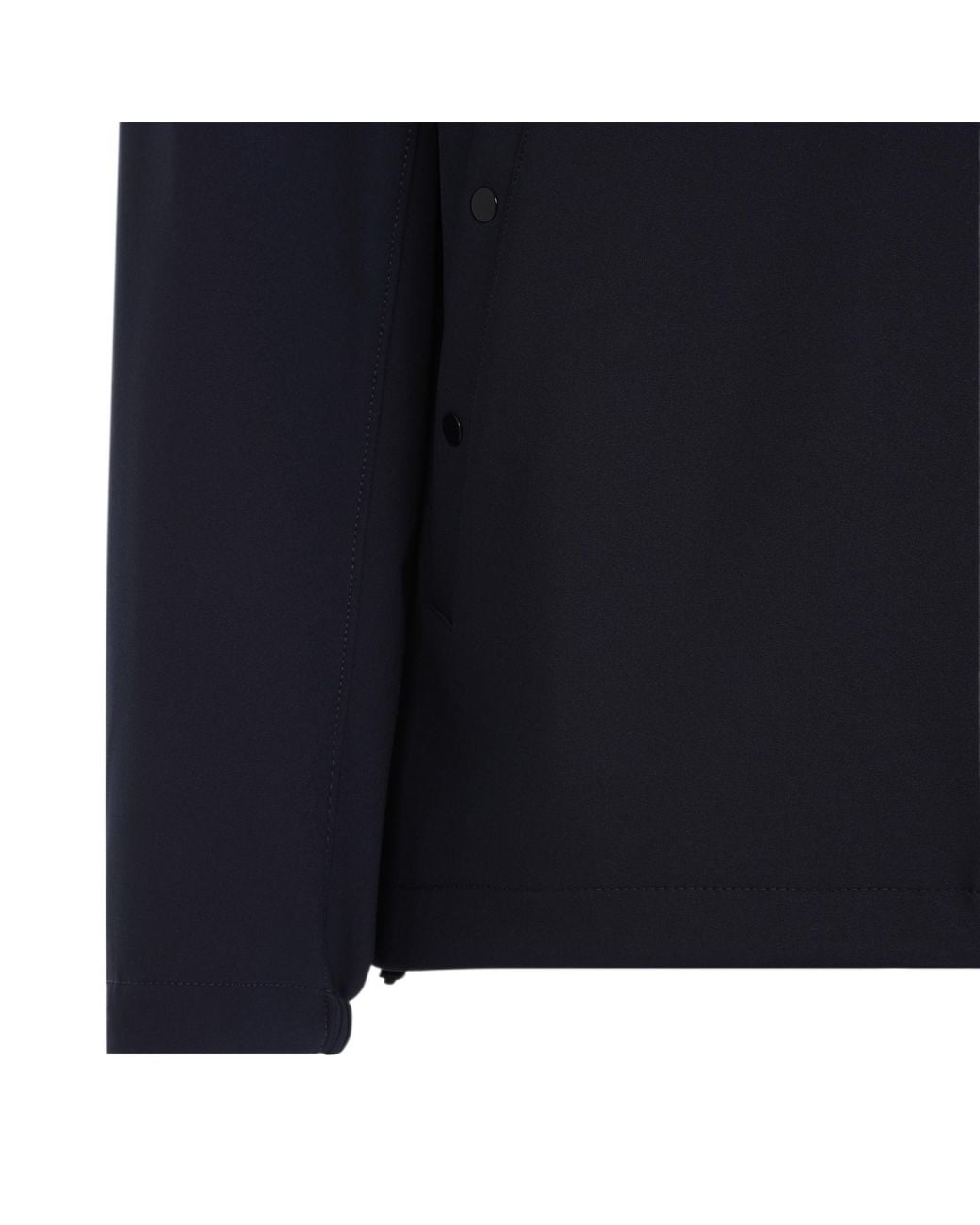 Stone Island Blue High-Neck Zipped Jacket for men