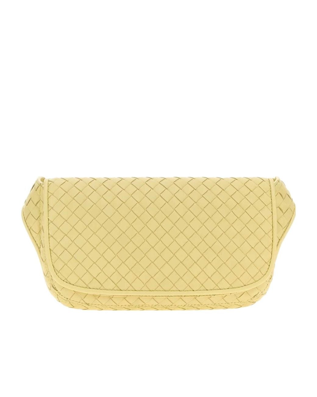 Bottega Veneta Yellow Veneto Belt Bag for men