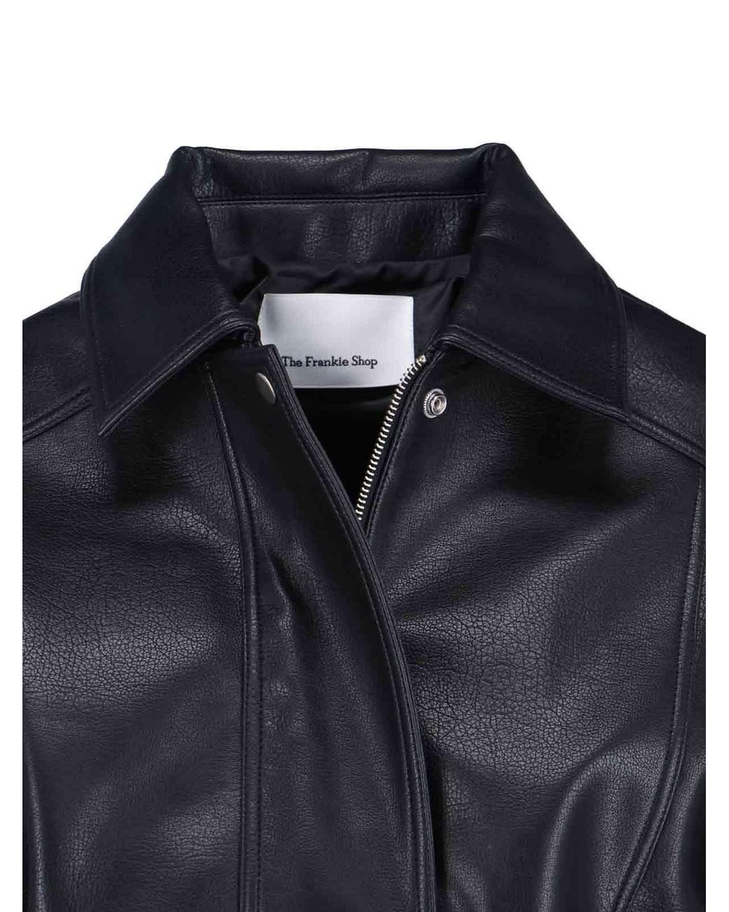 Frankie Shop Black Prescott Oversized Jacket