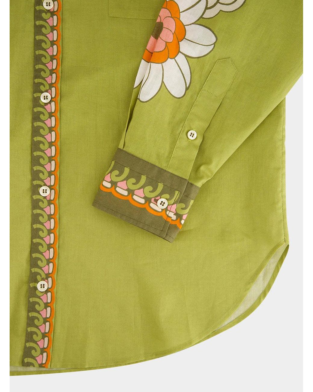 LaDoubleJ Green Anemone Ghirlanda Boxy-Fit Shirt