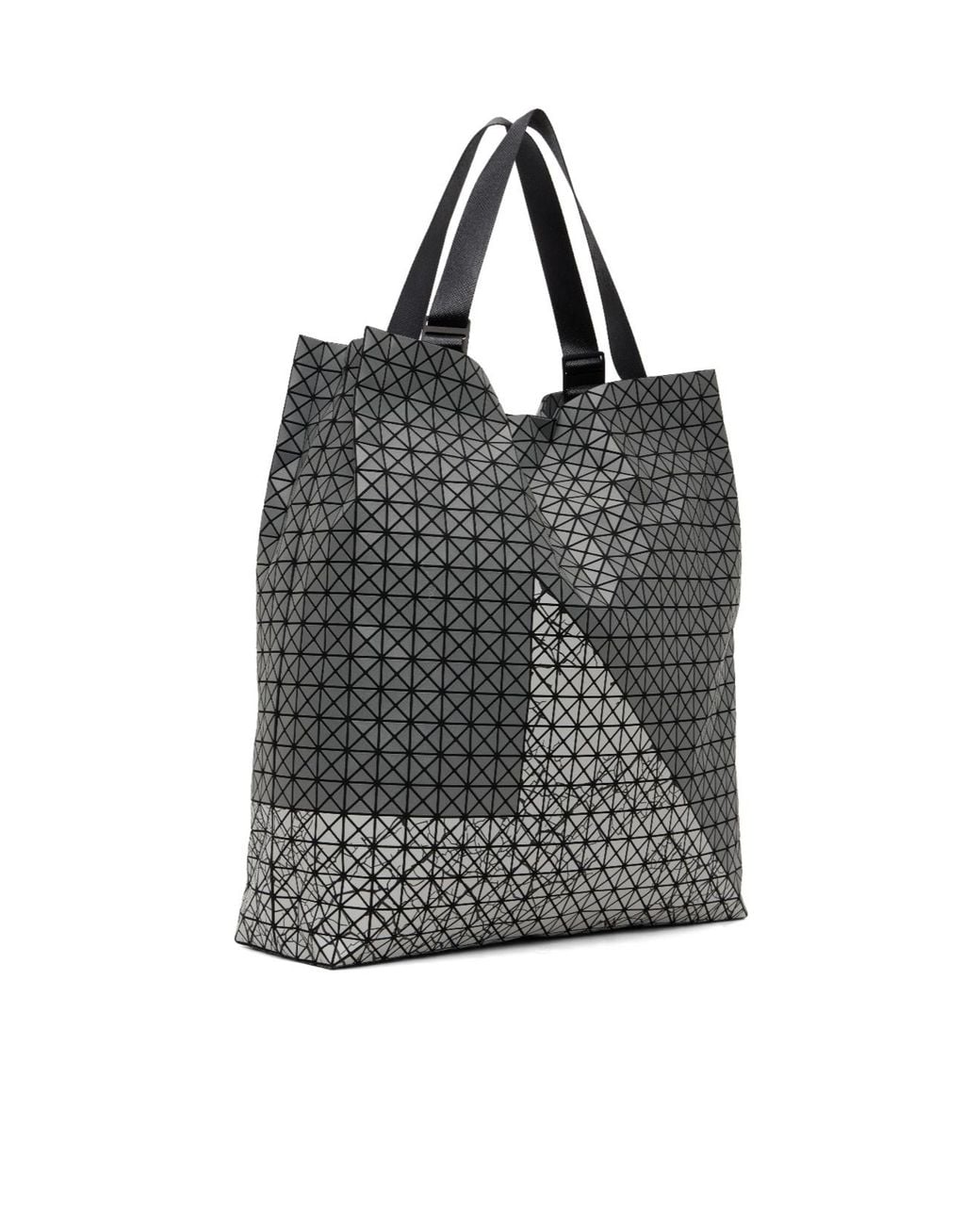 Issey Miyake Black Cart S Autobahn Geometric-Panelled Tote Bag for men