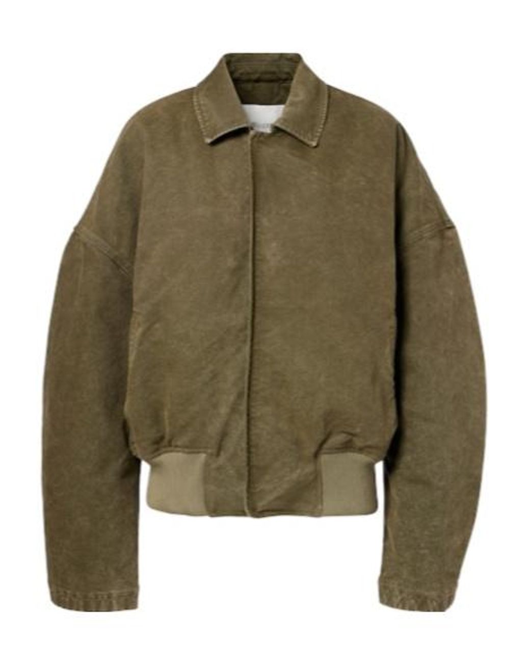 J.W. Anderson Green Pure Cotton Casual Coat