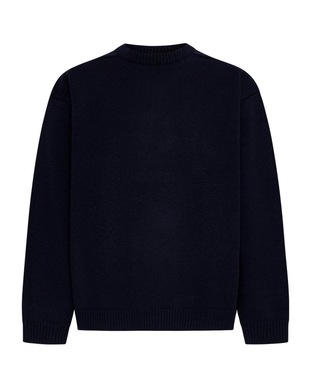 Studio Nicholson Blue Crewneck Knitted Jumper for men