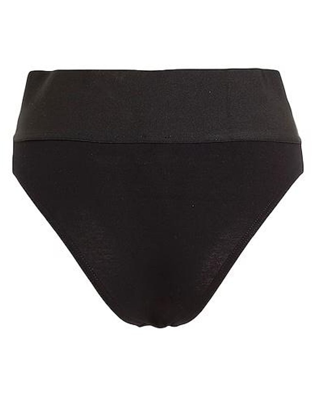 Balenciaga Black Solid Color Stretch Triangle Underpants