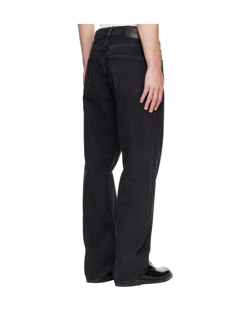 sunflower Black Belt Loop Jeans for men