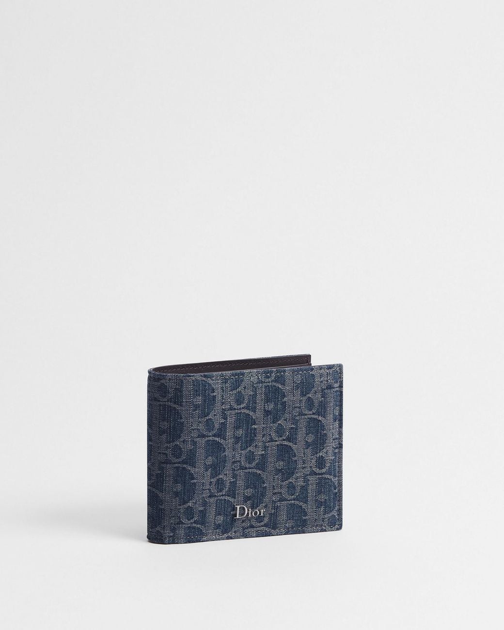 Dior Blue Bi-Fold Wallet for men