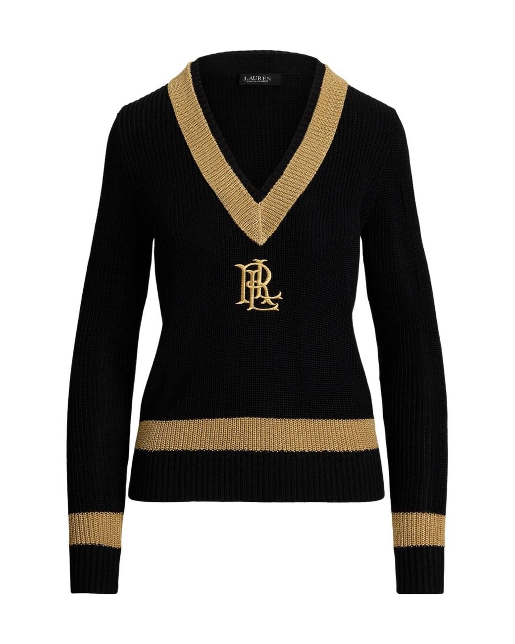 Ralph Lauren Black Meren Crew Neck Jumper