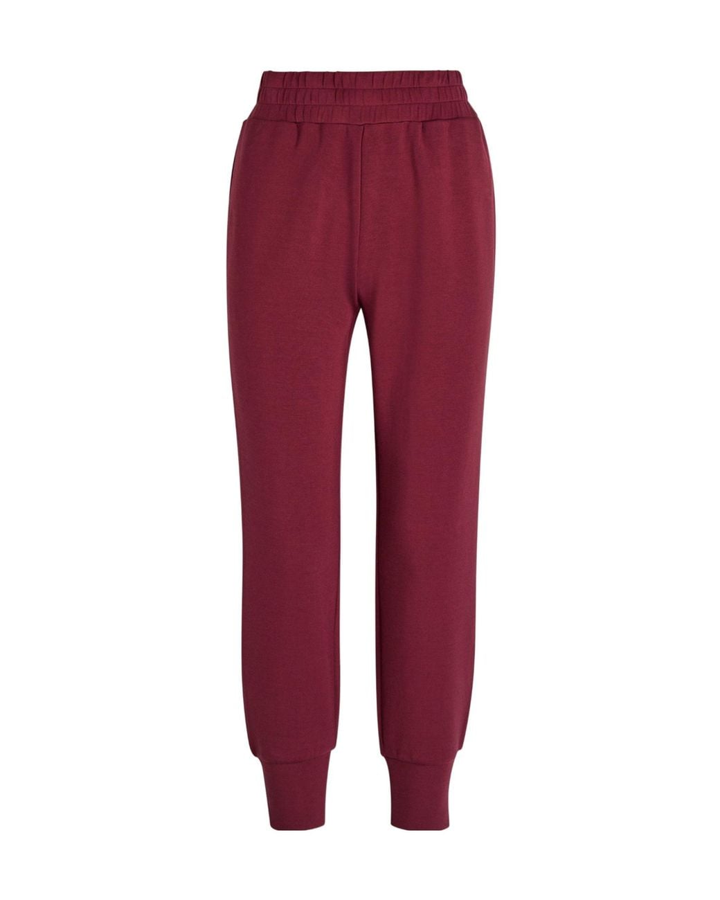 Varley Red Fitted High-Waisted Sport Pants