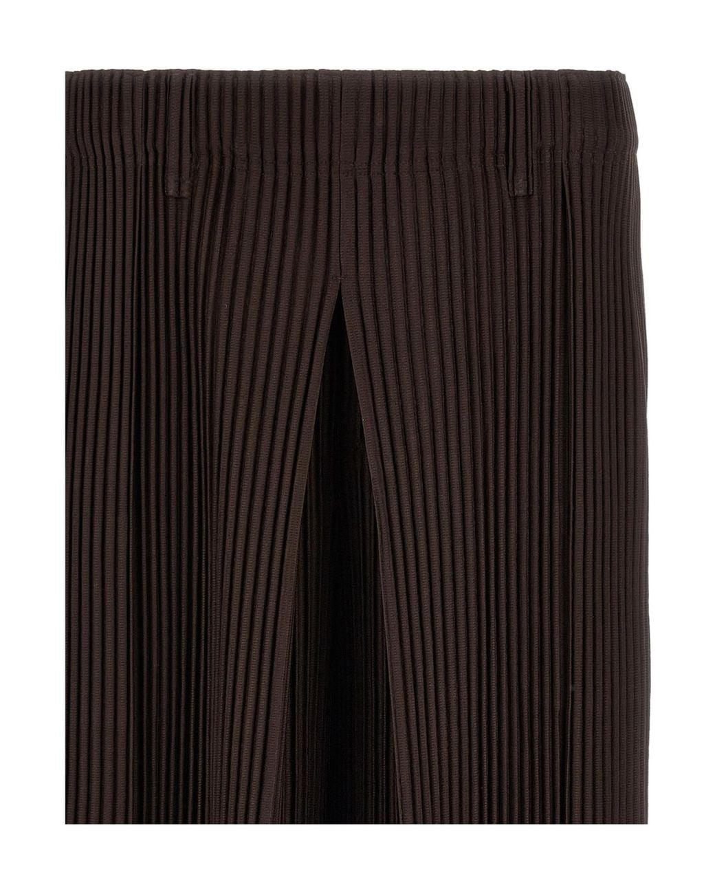 Homme Plissé Issey Miyake Black Homme Plissé Issey Miyake Tailored Pleats Pleated Bermuda Shorts for men