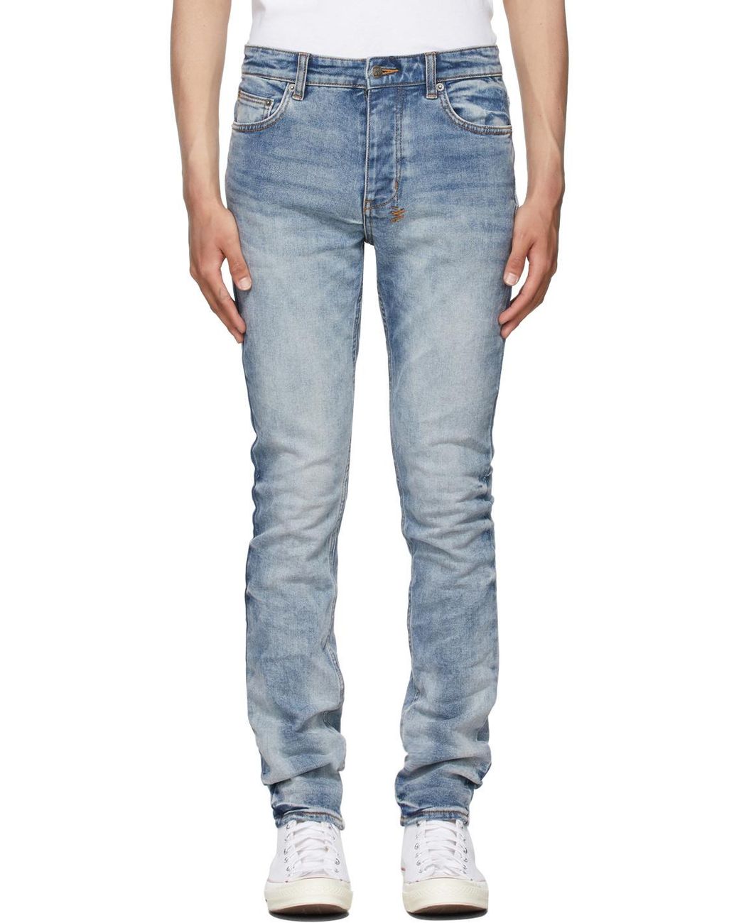 Ksubi Blue Logo Jeans for men