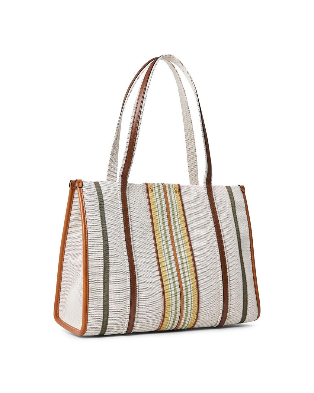 Chloé White Canvas Tote Bag