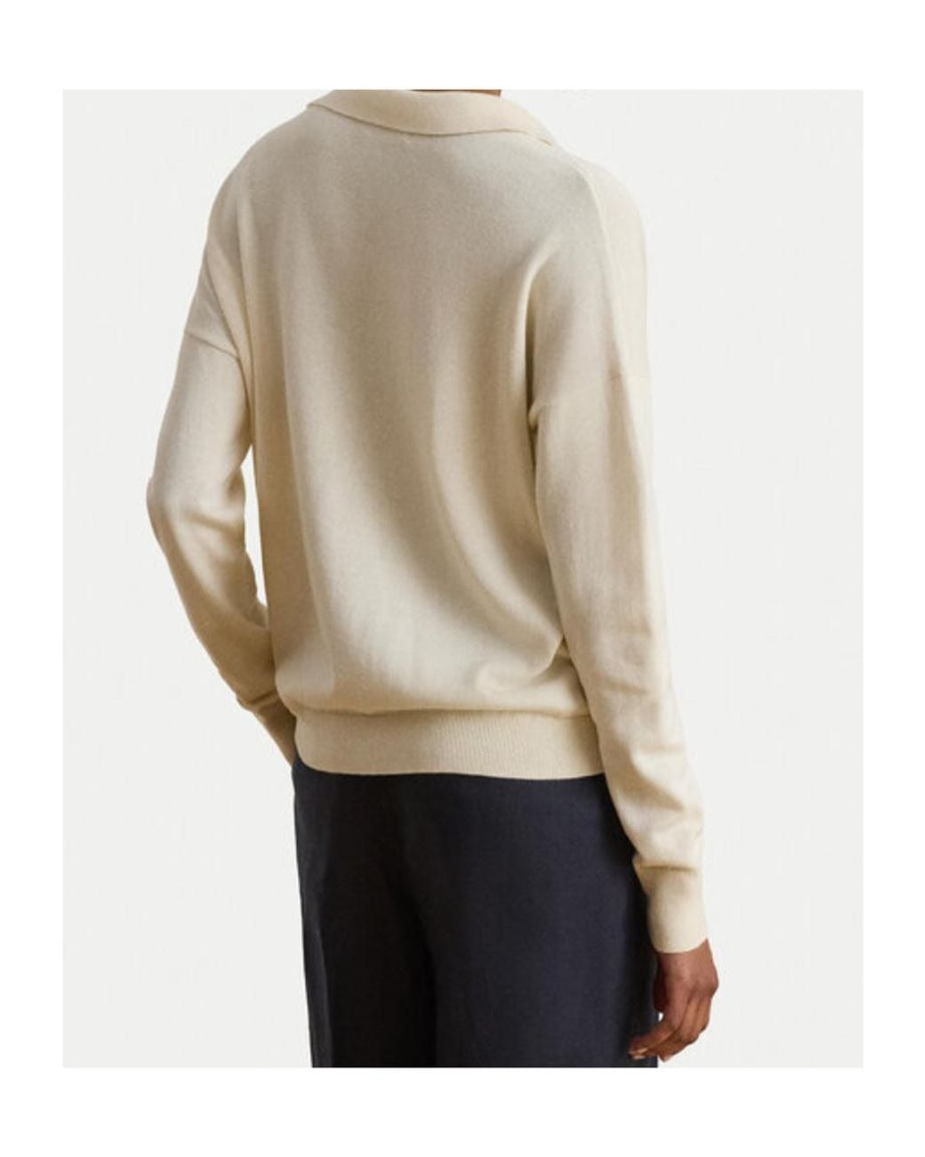 Ralph Lauren White Lauren Polo Jumper