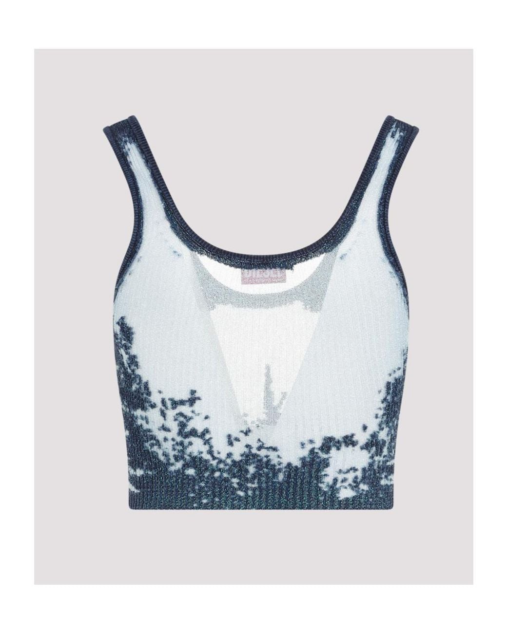 DIESEL Blue Tops Top
