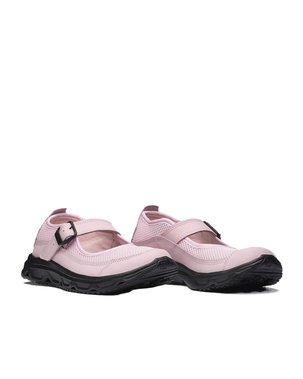 Salomon Lab Pink Salomon Mary Jane Flat Shoes