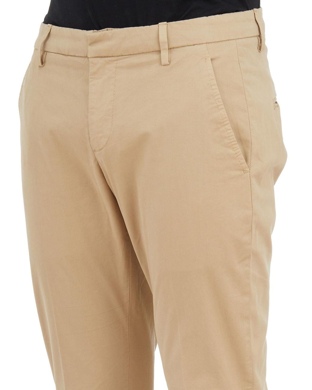 Dondup Natural Cuffed-Hem Casual Trousers for men