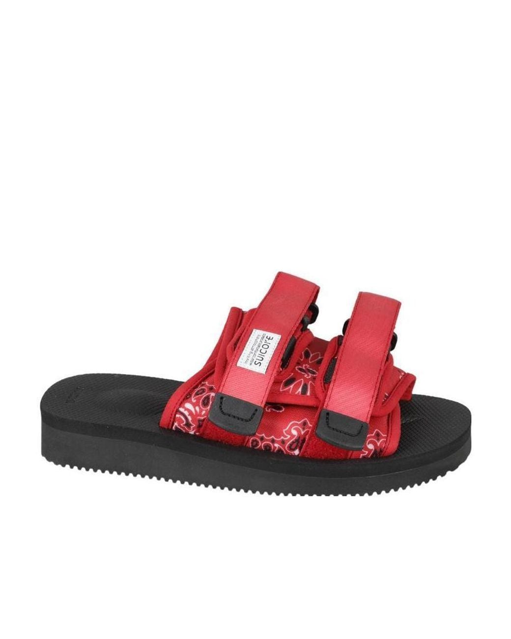 Suicoke Red Logo Slippers