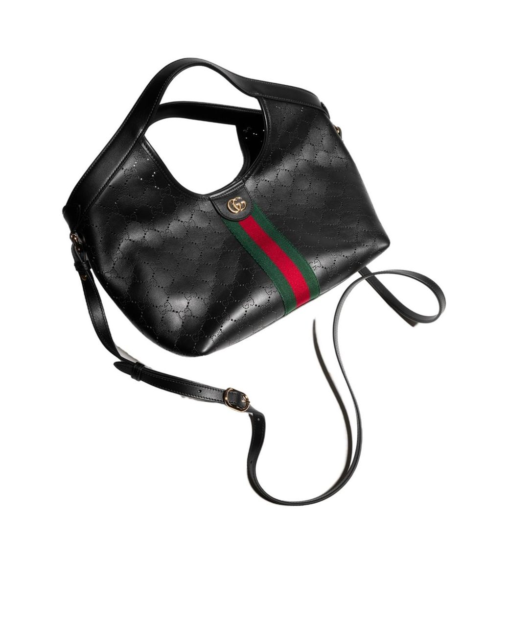 Gucci Black Giglio Small Tote Bag