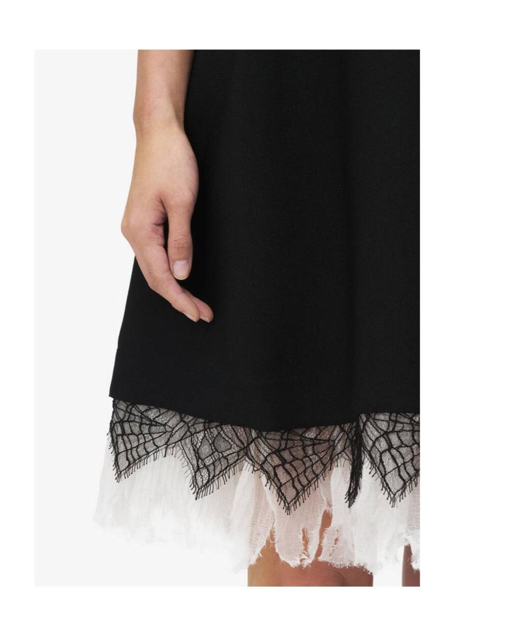 McQueen Black Sleeveless Dress
