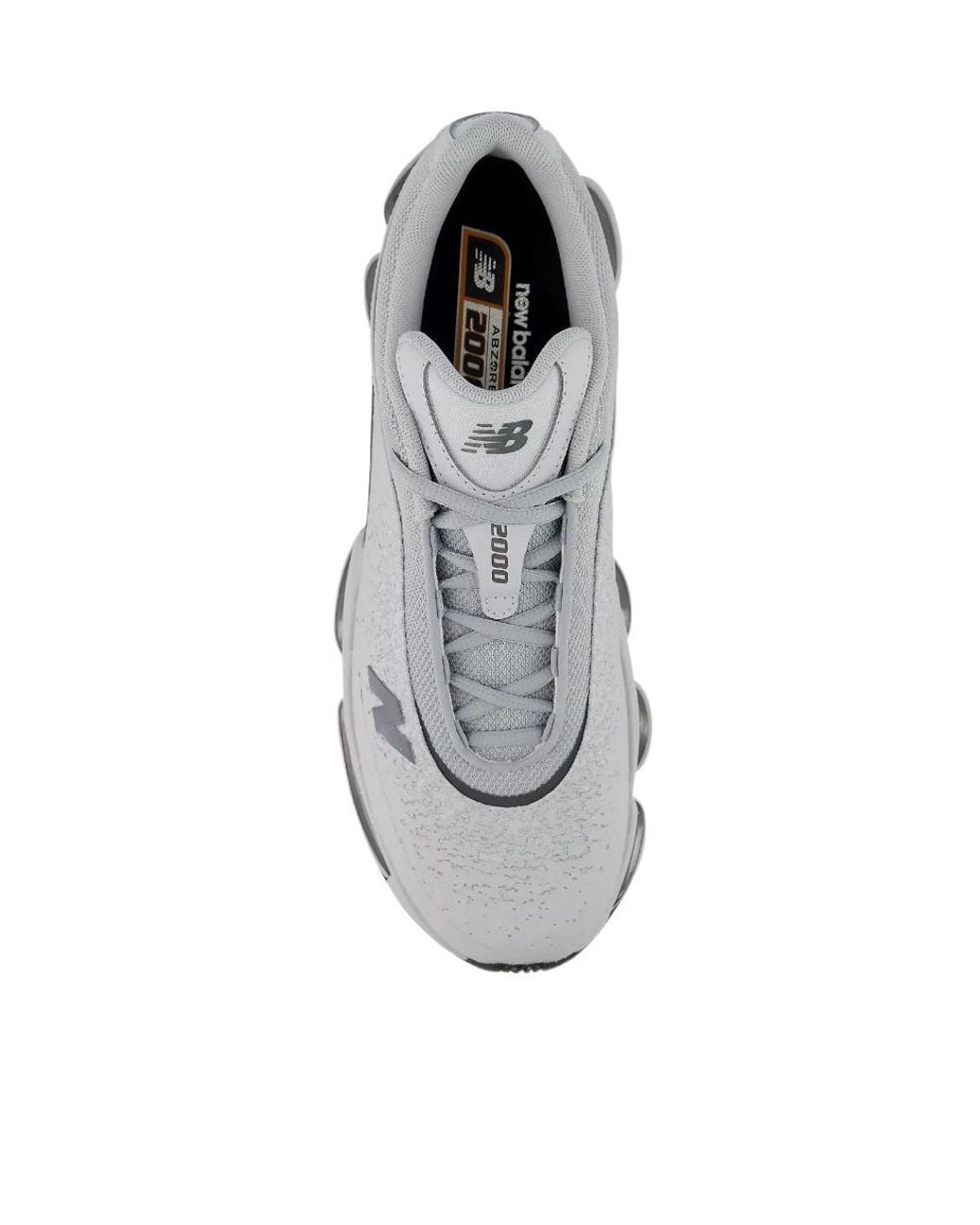 New Balance Gray Abzorb 2000 S Mesh Sneakers for men