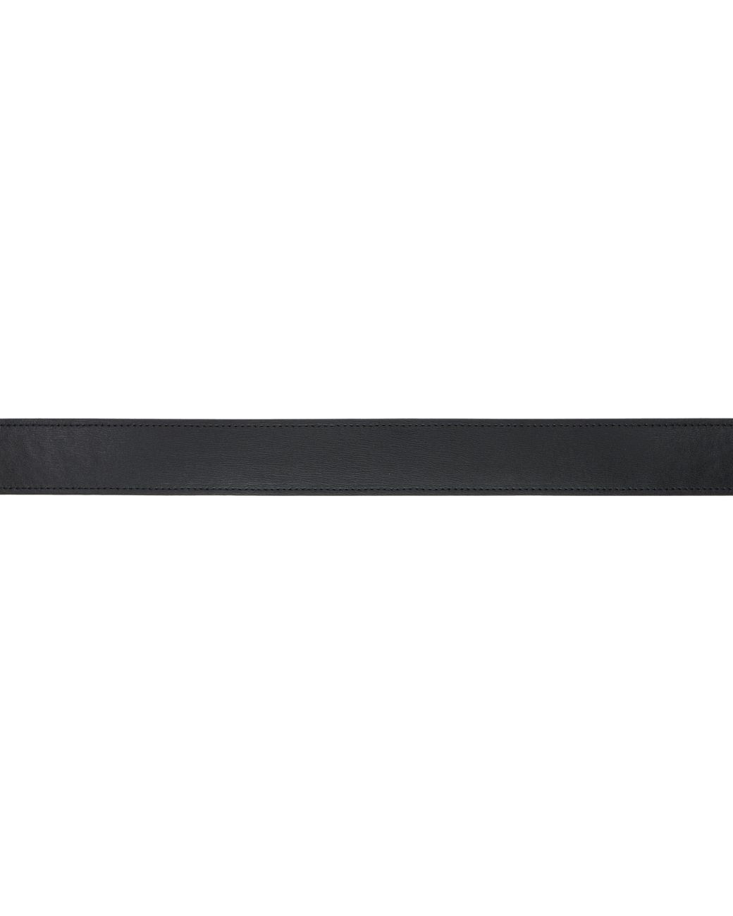 Totême Black Swirl Leather Belt
