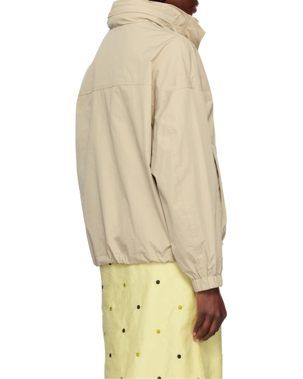 Maison Kitsuné Metallic Fox-Motif Bomber Jacket