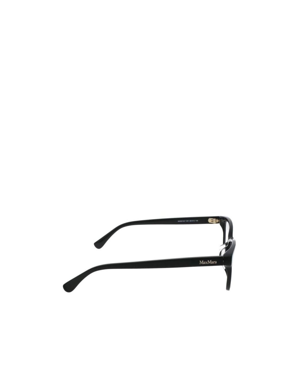 Max Mara White Square Frame Glasses
