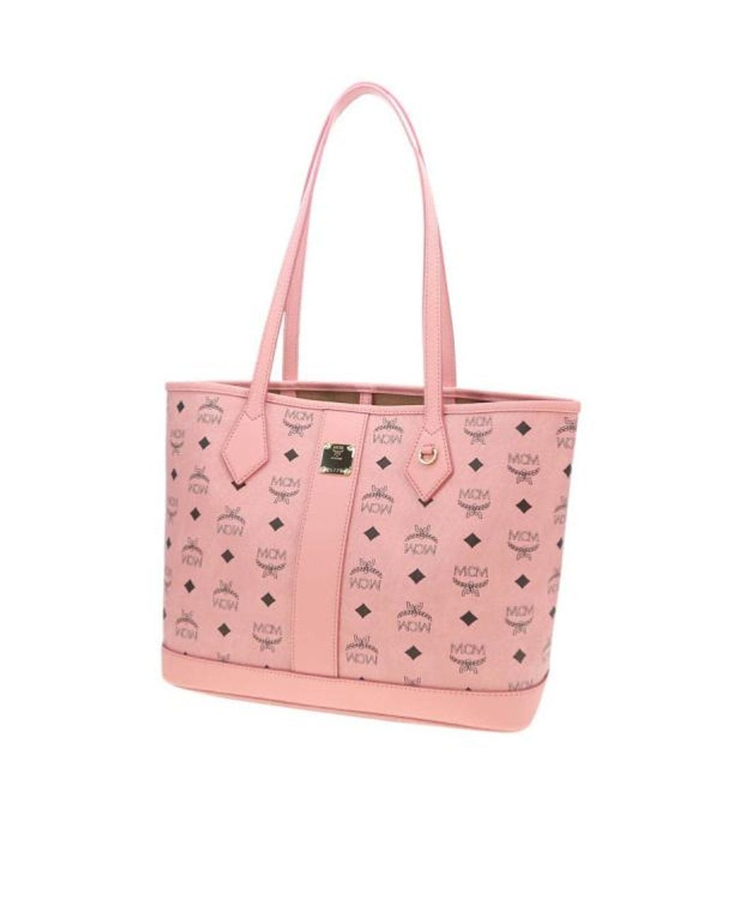 MCM Pink Liz Shopping Bag