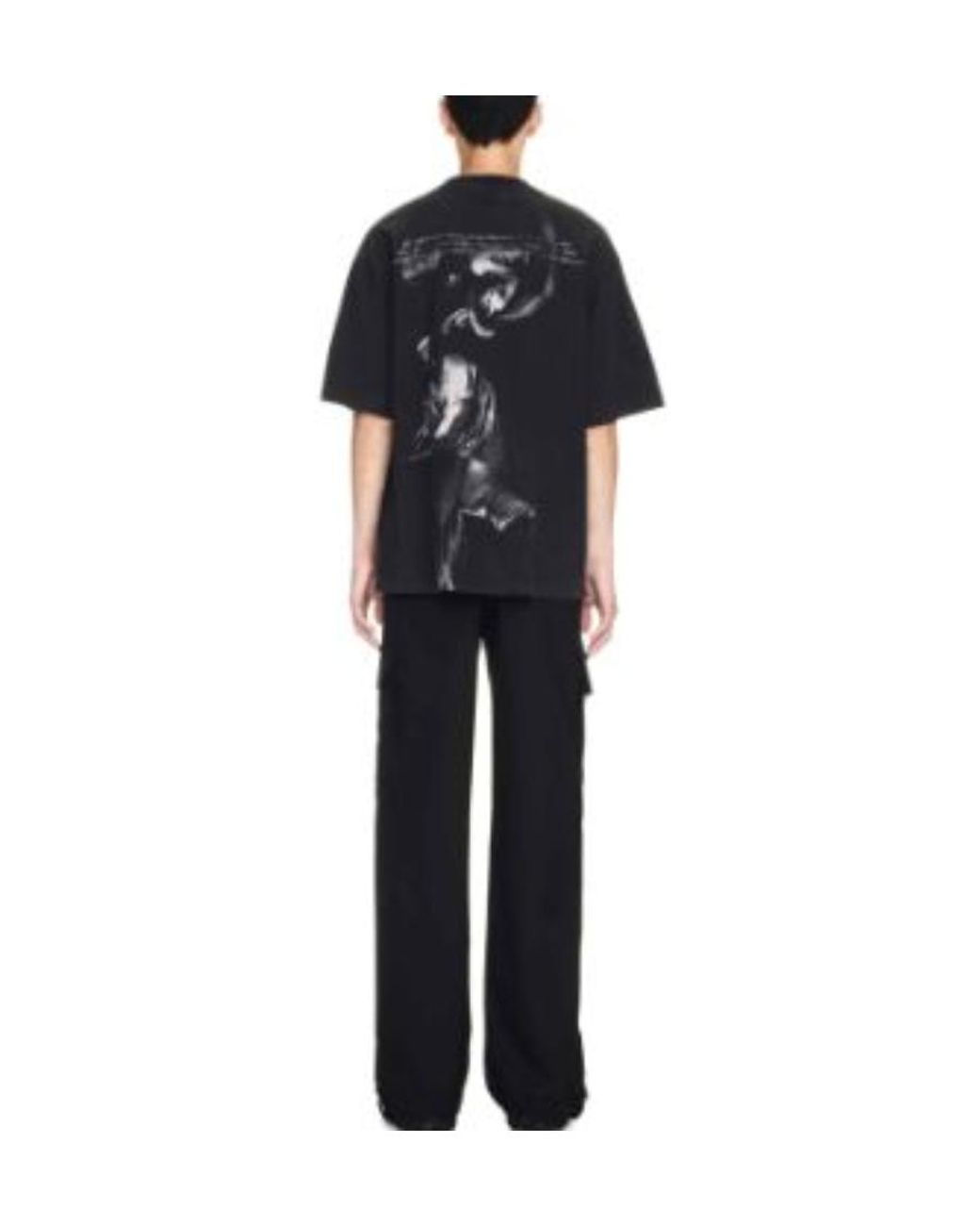 Off-White c/o Virgil Abloh Black T-shirt for men