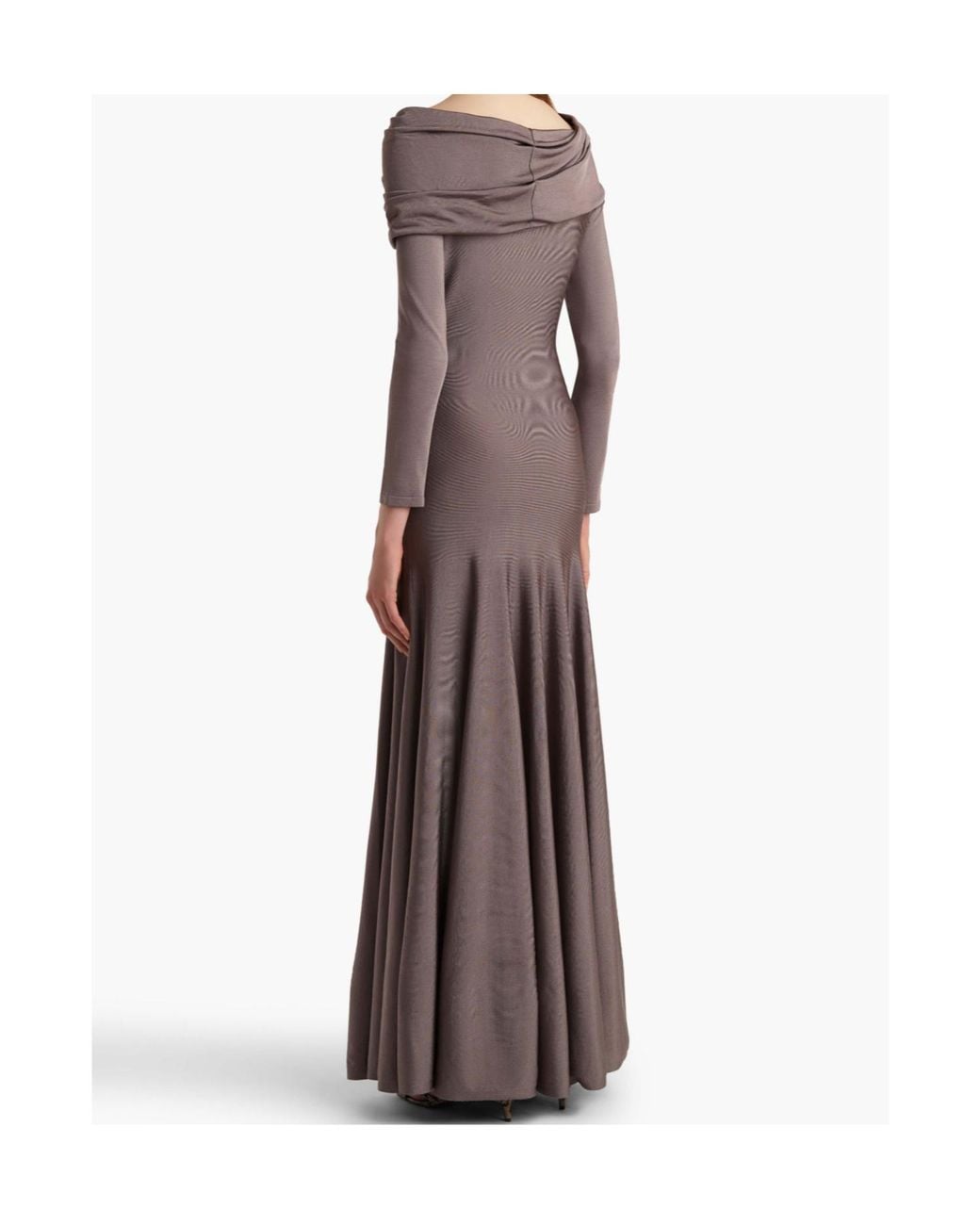Khaite Brown Genesis Dress