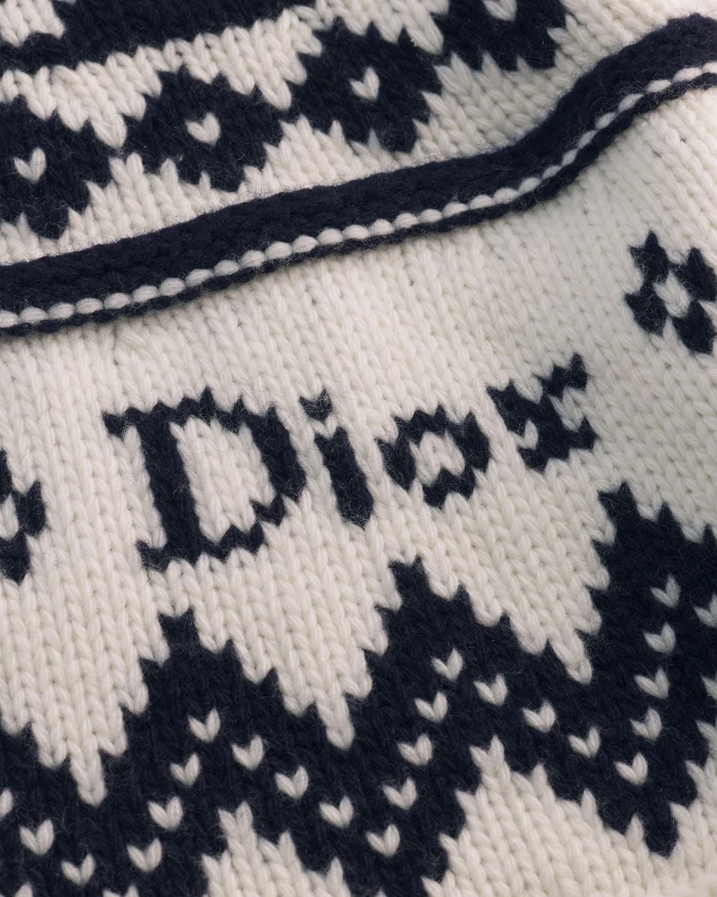 Dior White Alps Sweater