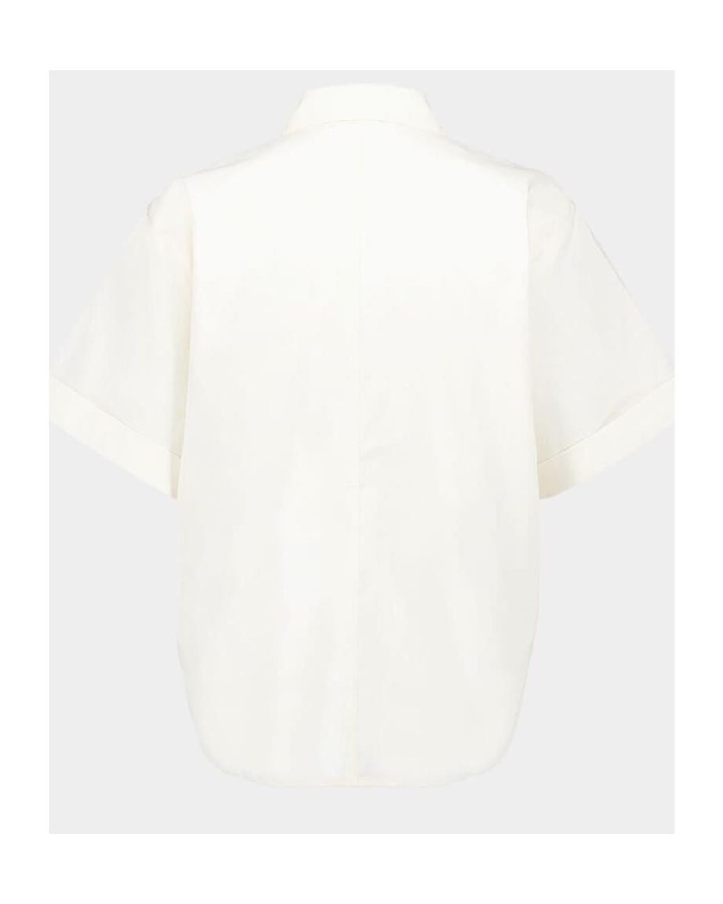 FRAME White Patch-Pocket Cotton Shirt