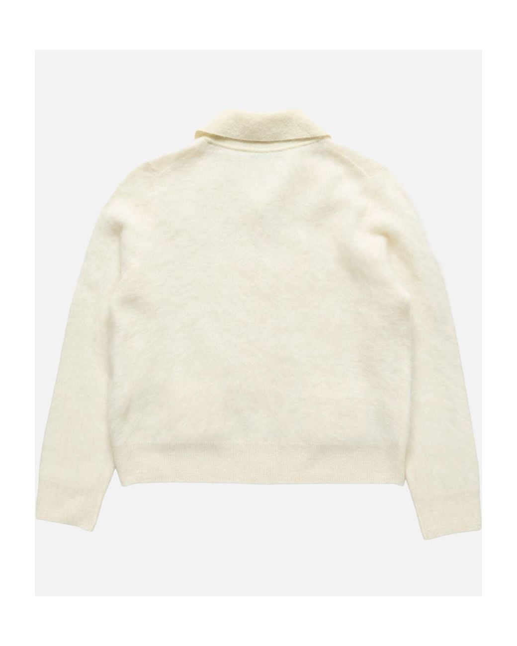 Acne White Cashmere Cardigan