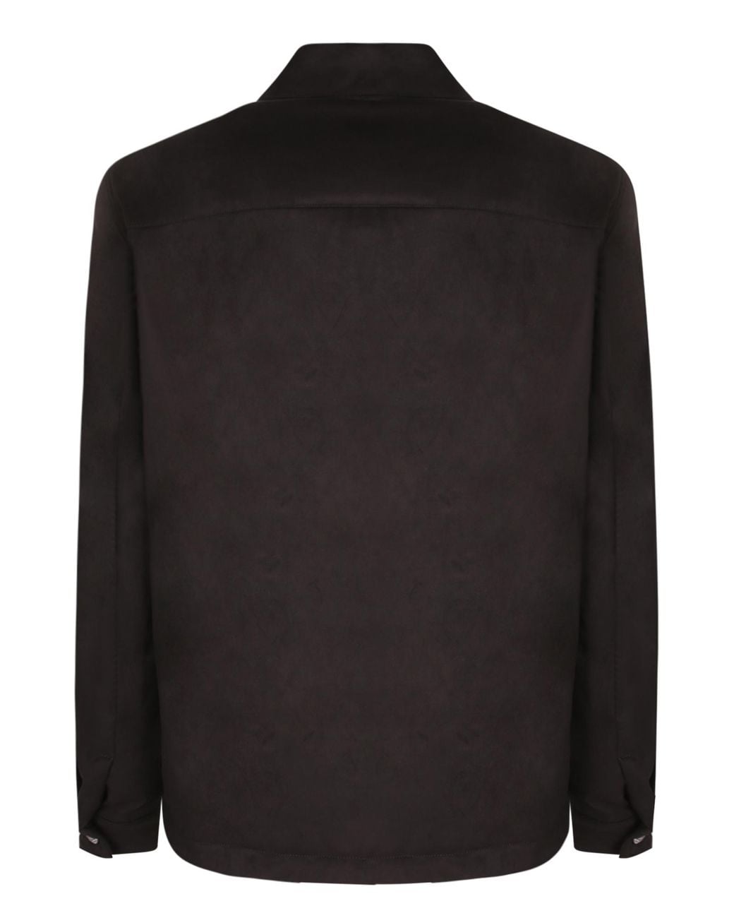 Herno Black Zip-Front Patch Pocket Jacket for men