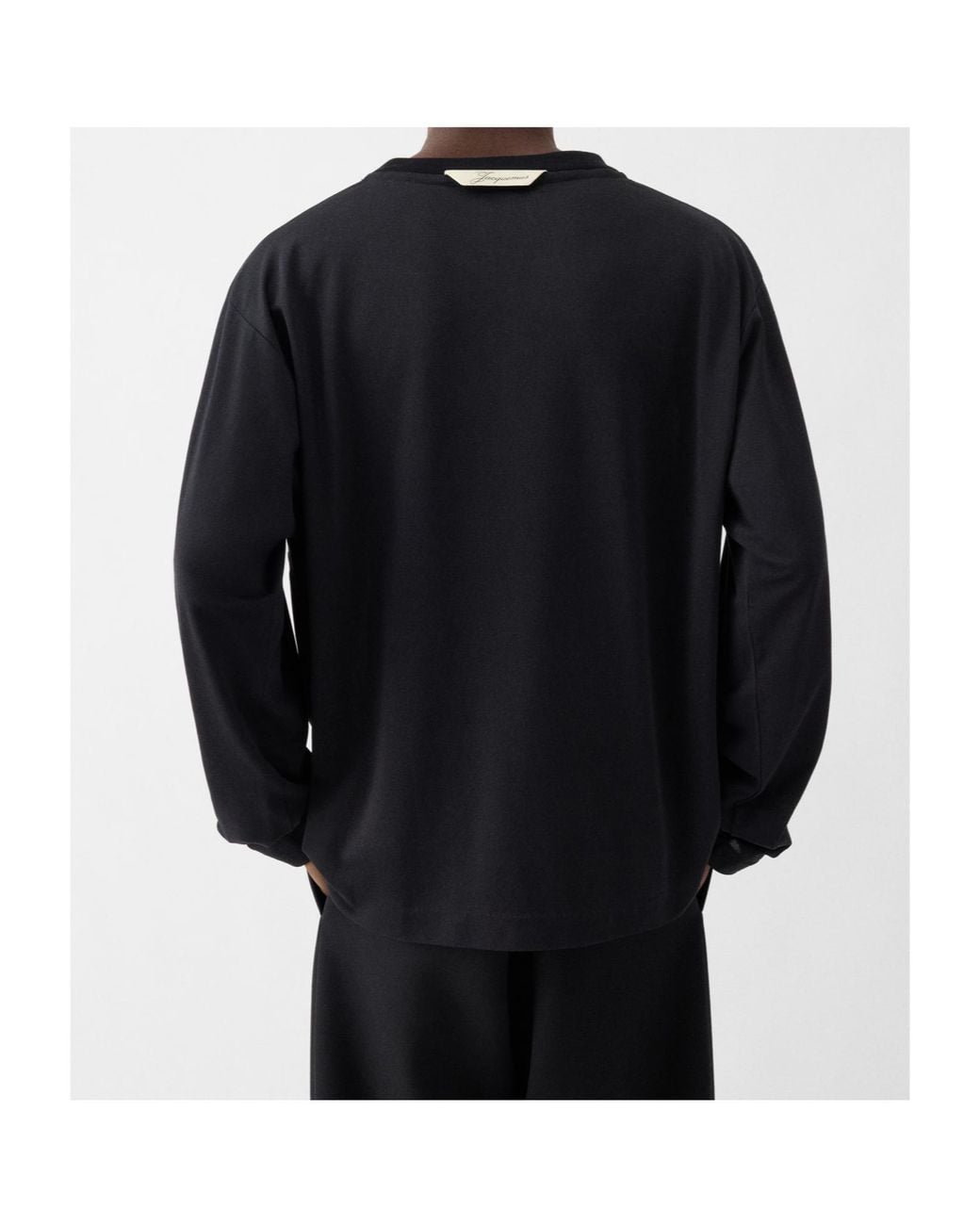 Jacquemus Black Rond Carré T-Shirt for men