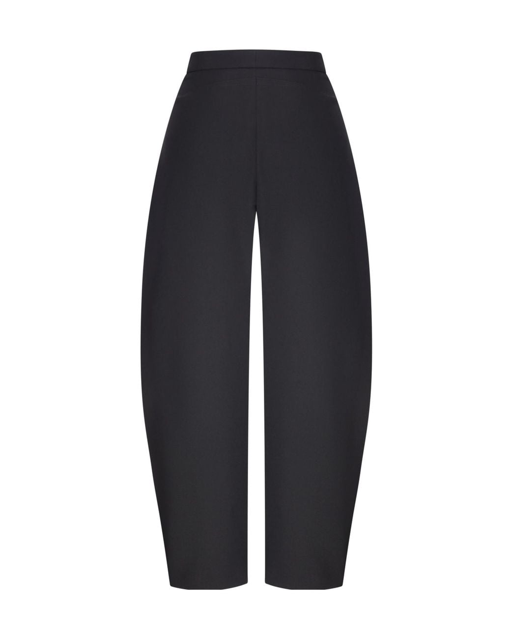 Alaïa Blue Curved-Leg Trousers