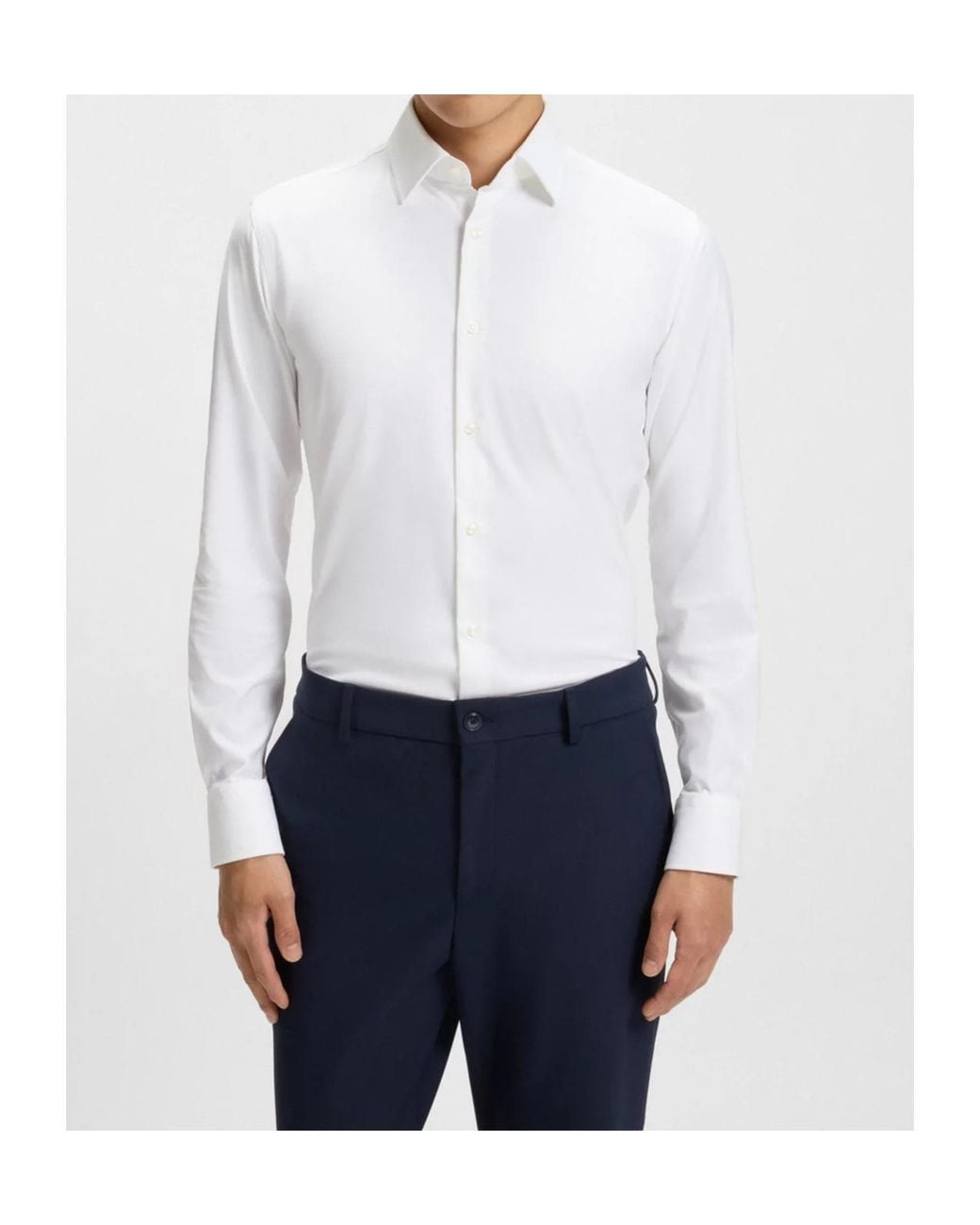 Boss White Boss Classic Fit Shirt for men