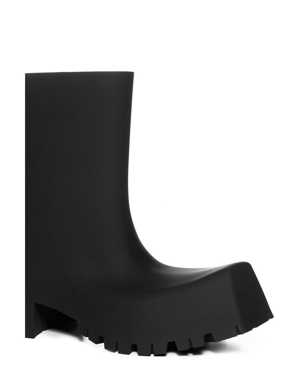 Balenciaga Black Trooper Ankle Boots for men