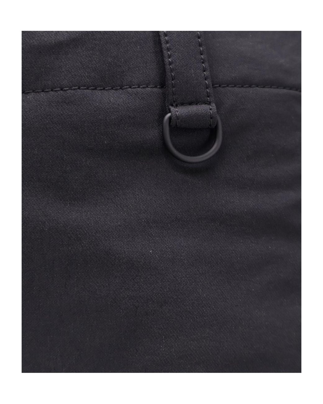 Herno Blue Laminar Zip Closure Pants for men