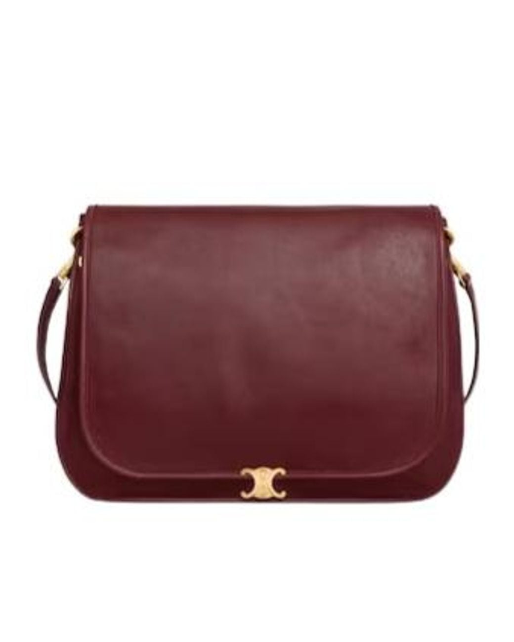 Céline Red Soft Triomphe Besace